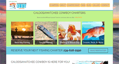 Desktop Screenshot of caloosahatcheecowboy.com